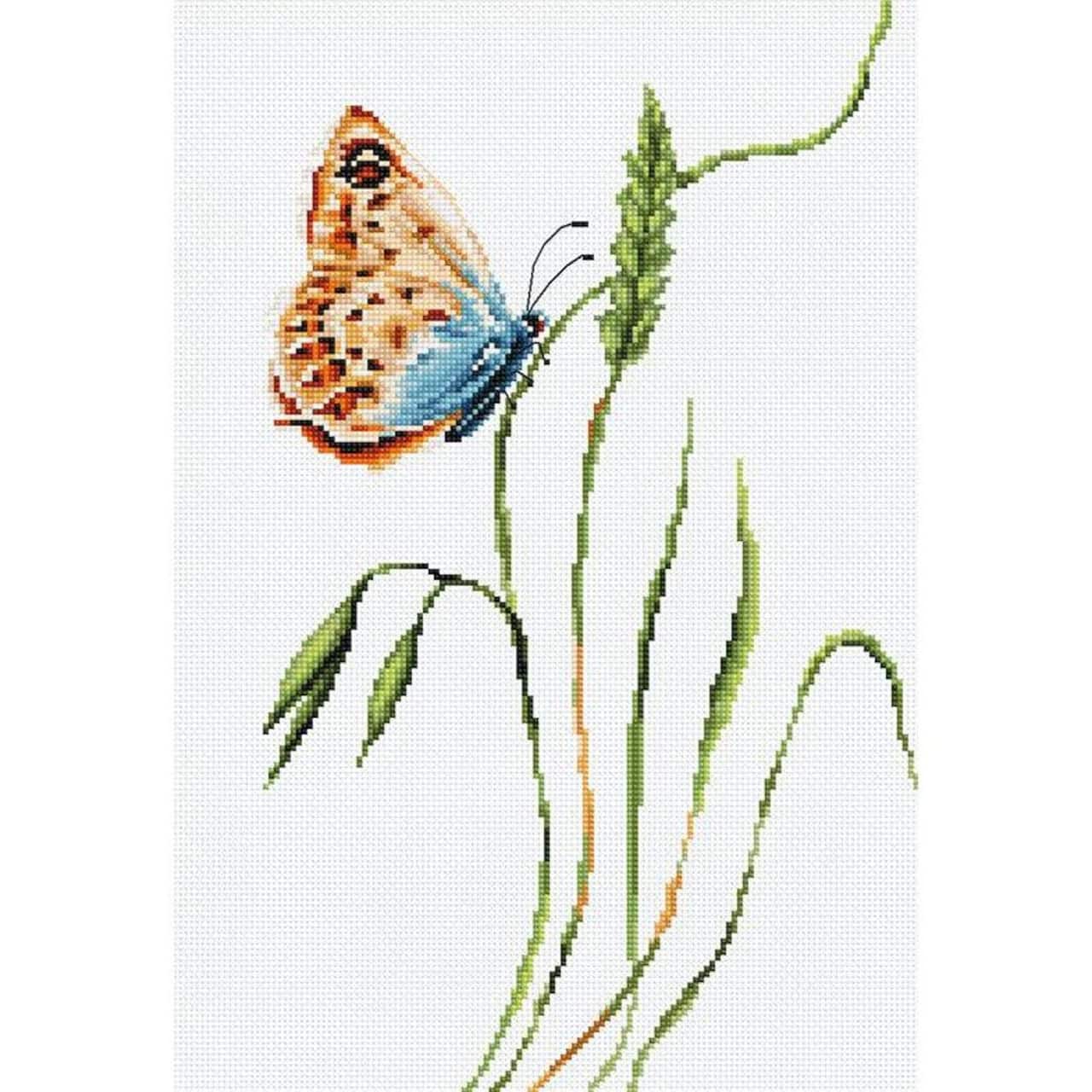 Luca-S Smell Of Spring Counted Cross Stitch Kit
